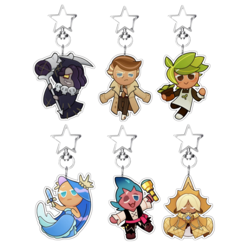Anime Kingdom Merchandise - Акриловый брелок 6 см по мотивам