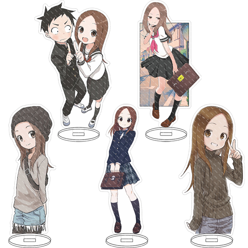 Merchandise Anime - Акриловая подставка-фигурка 16 см: Аниме-персонажи Такаги-сан