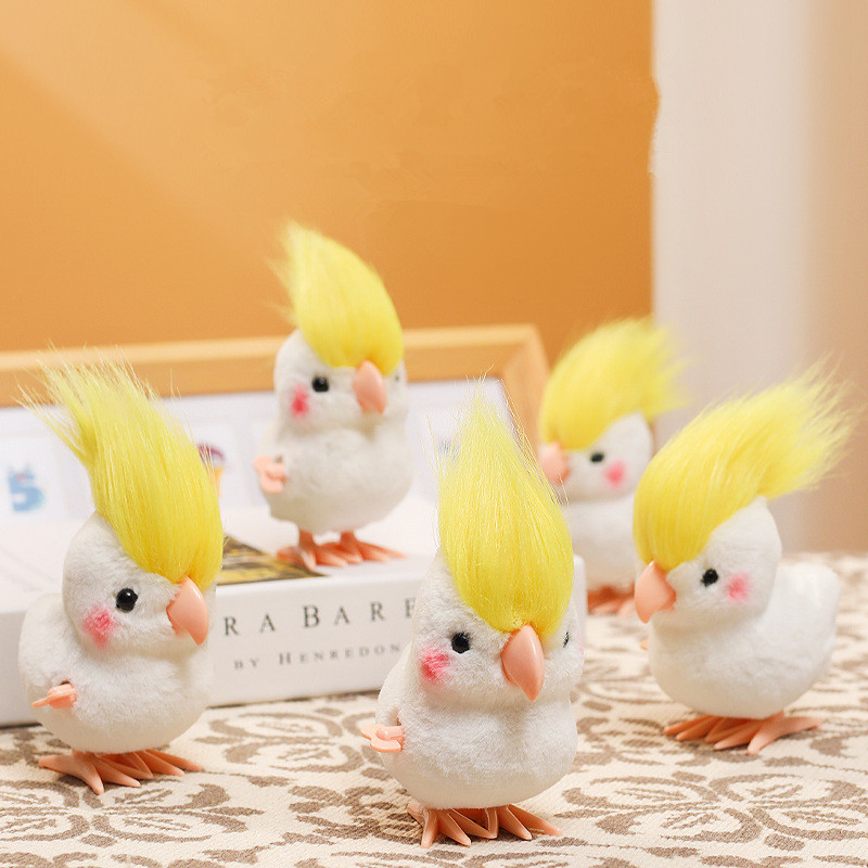 Plush Doll Anime - Плюшевые игрушки INS Kawaii Jumping Parrot