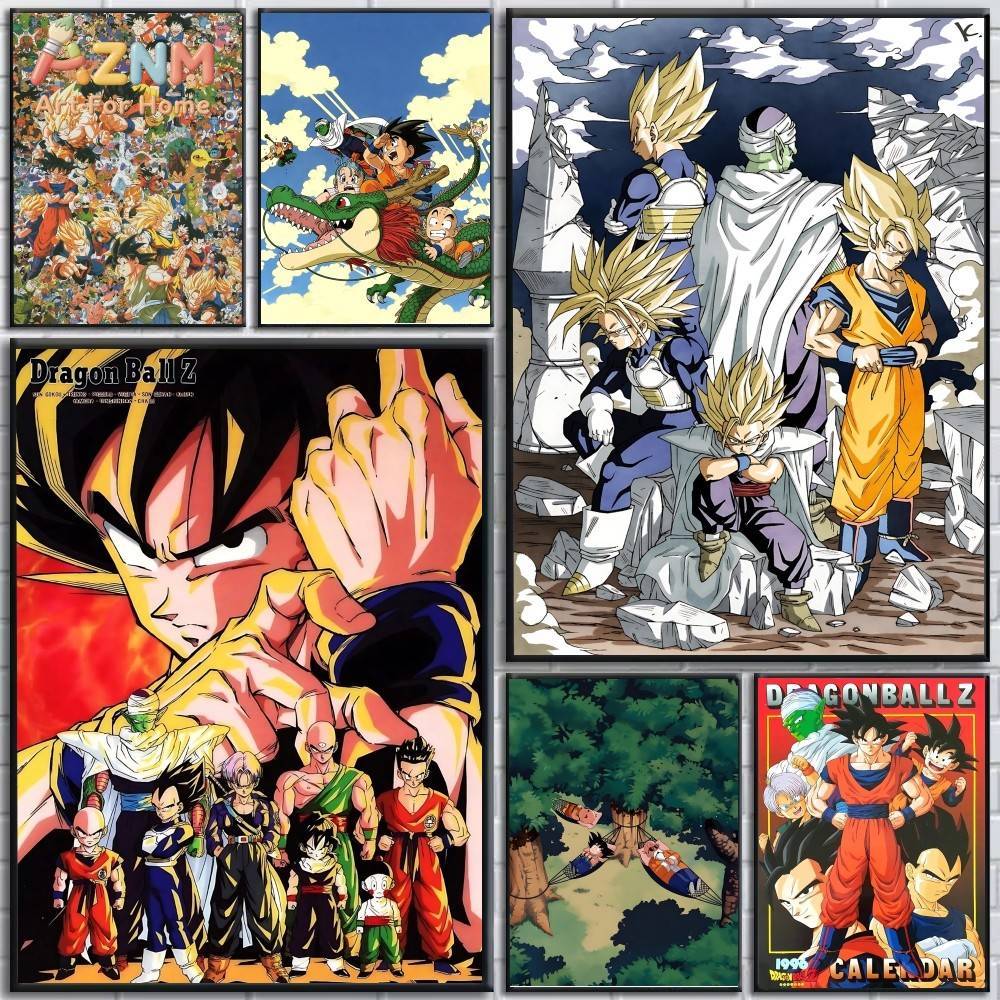 Anime Merchandise Posters - AZNM Dragon Ball Z, холст без