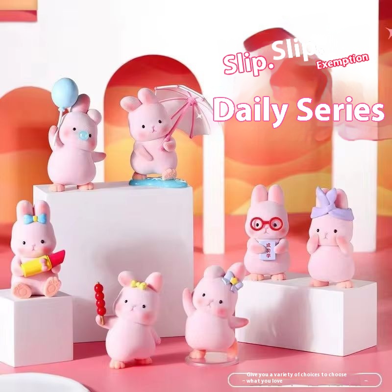 Anime Merchandise For Sale - Горячая распродажа: Коллекционная фигурка кролика Liuliu
