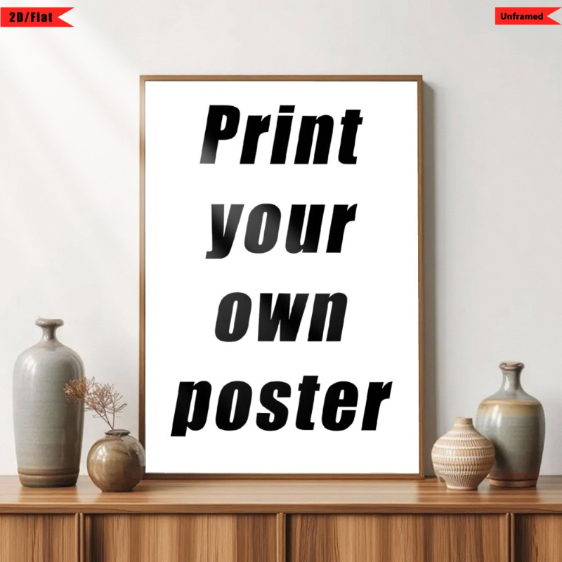 Anime Merchandise Posters - Персонализированные холщовые принты на заказ, фото-постеры