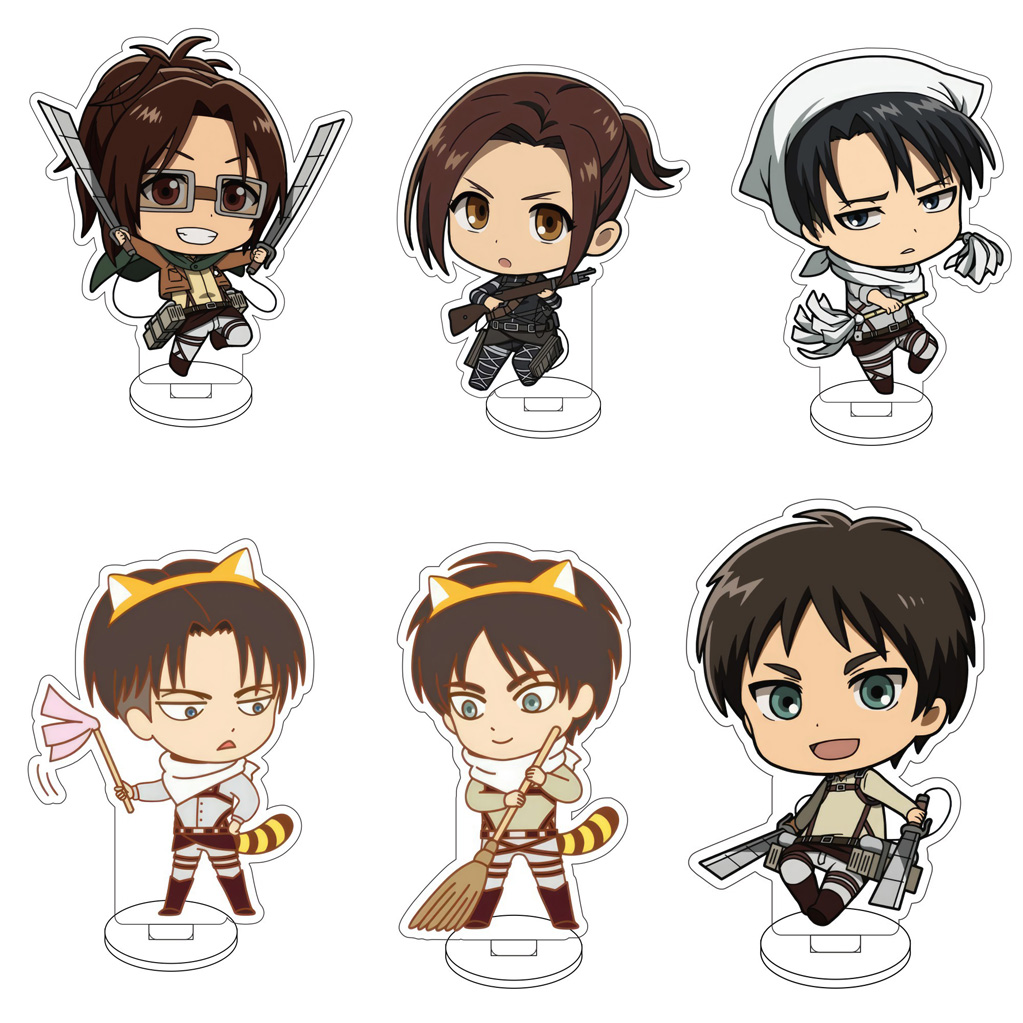Merchandise Anime - Акриловая фигурка-подставка 10 см: Атака Титанов
