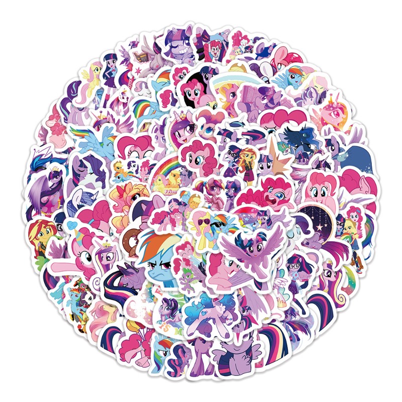 100 шт. мультяшных наклеек с и – обзор и цена Merchandise Anime