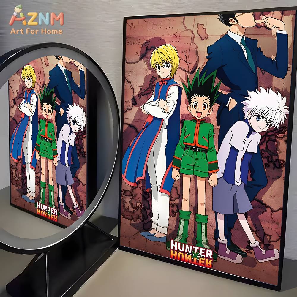 1 шт. AZMNHot Japan Anime Hunt – обзор и цена Anime Merchandise Posters