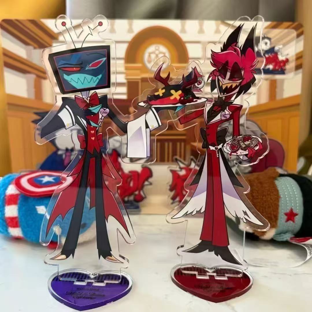 2 шт. Hazbin аниме периферийны – обзор и цена Merchandise Anime
